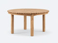 Tavolo da giardino - Legno di teak - 115x115x76 cm - Marrone miele - Stile classico
